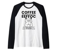 Il caffè al Farro All'Indietro è Eeffoc Maglia con Maniche Raglan