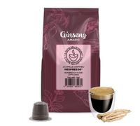 Il Caffè Dell'Emporio Bevanda al Ginseng Amaro Solubile Compatibile con Nespresso 120 Capsule (6 buste da 20 capsule)