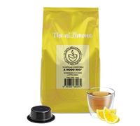Il Caffè Dell'Emporio The al Limone Tè Solubile Compatibili con Lavazza a Modo Mio 96 Capsule (6 buste da 16 capsule)
