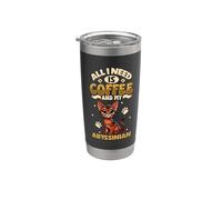 Il caffè e i miei abissini Bicchiere termico in acciaio inox doppia parete