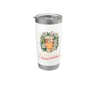 Il caffè è il mio analista di comportamento di rinforzo preferito ABA Bicchiere termico in acciaio inox doppia parete