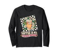 Il caffè è Il Mio Analista di comportamento di Rinforzo Preferito ABA Maglia a Manica