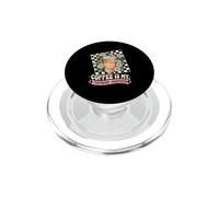 Il caffè è il mio analista di comportamento di rinforzo preferito ABA PopSockets PopGrip per MagSafe