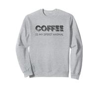 Il caffè è Il Mio Animale Spirituale Felpa