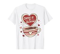 Il caffè è Il Mio San Valentino Kawaii Iced Latte San Valentino Maglietta