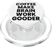Il caffè fa funzionare il cervello più buono PopSockets PopGrip per MagSafe