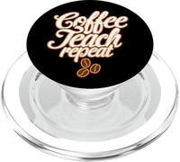 Il caffè insegna a ripetere insegnanti o educatori PopSockets PopGrip per MagSafe