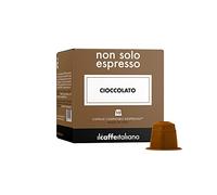 Il Caffè Italiano Capsule Compatibili con Nespresso Cioccolato - 80pz | Capsule Caffe Compatibili con Nespresso, Golosa bevanda al Gusto Cioccolato | Made In Italy | Frhome