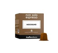 Il Caffè Italiano Capsule Compatibili Con Nespresso Nocciolino - 80pz | Capsule Caffe Compatibili Con Nespresso, Cremosa e Sfiziosa | Capsule Compatibili con Nespresso Made In Italy | Frhome