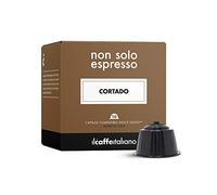 Il Caffè Italiano Capsule Compatibili Dolce Gusto Cortado - 64 pz | Capsule Dolce Gusto Compatibili, L'unione De Latte e Del Caffè | Capsule Nescafe Dolce Gusto Compatibili Made In Italy | Frhome