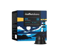 Il Caffè Italiano Capsule Compatibili Dolce Gusto Decaffeinato - 96pz | Capsule Dolce Gusto Compatibili Con Gusto Forte e Deciso | Capsule Nescafe Dolce Gusto Compatibili Made In Italy | Frhome