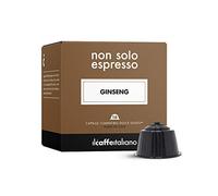 Il Caffè Italiano Capsule Compatibili Dolce Gusto Ginseng - 64pz | Capsule Dolce Gusto Compatibili, Caffè Distinto e Avvincente | Capsule Nescafe Dolce Gusto Compatibili Made In Italy | Frhome