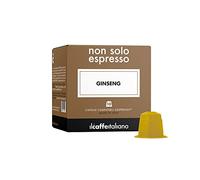Il Caffè Italiano Capsule Compatibili Nespresso Ginseng - 80pz | Capsule Caffe Compatibili Nespresso, Dal Gusto Distinto e Avvincente | Capsule Nespresso Compatibili Made In Italy | Frhome