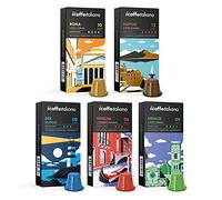 Il Caffè Italiano Capsule Compatibili Nespresso Kit Degustazione - 120pz | Capsule Caffe Compatibili Nespresso Tour D’italia, Varie Intensità | Capsule Nespresso Compatibili Made In Italy | Frhome