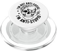 Il caffè mi fa andare avanti fino all'ora del vino PopSockets PopGrip per MagSafe