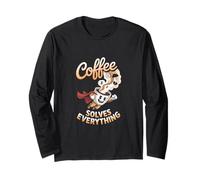 il caffè risolve tutto Maglia a Manica