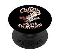 il caffè risolve tutto PopSockets PopGrip Adesivo