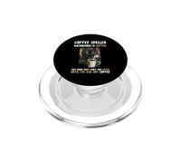 Il caffè scritto al contrario è Eeffoc Divertente il caffè d PopSockets PopGrip per MagSafe