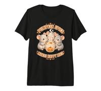 Il caffè speziato alla Zucca Kawaii Fa Cadere i Topi Dolci Felici Maglietta Premium