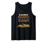 Il Cairo Egitto Coordinate Minimal City Identity Design Canotta