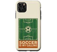 Il calcio è la mia dichiarazione minima sul campo da calcio e sulla palla Custodia per iPhone 11 Pro Max
