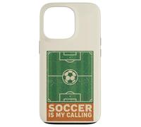 Il calcio è la mia dichiarazione minima sul campo da calcio e sulla palla Custodia per iPhone 13 Pro