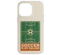 Il calcio è la mia dichiarazione minima sul campo da calcio e sulla palla Custodia per iPhone 14 Pro Max