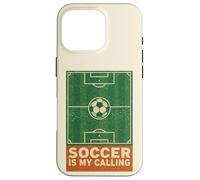 Il calcio è la mia dichiarazione minima sul campo da calcio e sulla palla Custodia per iPhone 16 Pro
