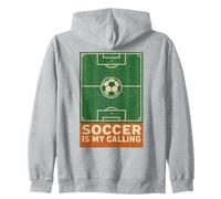 Il Calcio è la mia Dichiarazione Minima sul Campo da Calcio e sulla Palla Felpa con Cappuccio