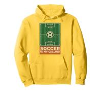 Il Calcio è la mia Dichiarazione Minima sul Campo da Calcio e sulla Palla Felpa con Cappuccio