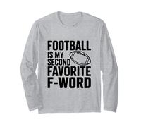 Il Calcio è la mia seconda Parola F Preferita Maglia a Manica