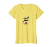 Il Calcio è la mia Terapia: stimolante Salute mentale dello Sport Maglietta, Donna, Limone, XXL