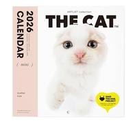 Il Calendario Del Gatto 2026 Da Parete Mini Size [Scottish Fold]
