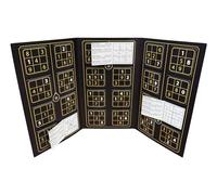 Il calendario dell'Avvento per gli amanti del sudoku - 24 puzzle Conto alla rovescia di Natale per adulti e anziani, puzzle facili, medi e duri, include varianti come Sudoku classico, Sudoku X, Jigsaw