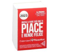 Il Calendario Filosofico 2023 Mignon, Il Primo e L'Originale Calendario da Tavolo con 365 Giorni di Frasi Filosofiche, Ogni Giorno Una Frase, Ideato e Creato a Bologna, Formato A8 da 5,2x7,2 cm