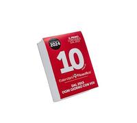 Il Calendario Filosofico 2024 con Supporto in Cartone, Il Primo e L'Originale Calendario da Tavolo con 365 Giorni di Frasi Filosofiche, Made in Italy Formato A6 da 10x14 cm