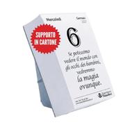 Il Calendario Filosofico 2027 con Supporto in Cartone, Formato A6 10x14cm | Il Primo e L'Originale Calendario da Tavolo con 365 Giorni di Frasi Filosofiche, Ogni Giorno Una Frase, Creato a Bologna