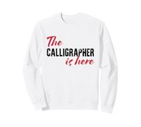 Il Calligrafo è Qui - Divertente Felpa