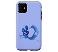Il calligrafo Mika Okamoto Kanji 82 波 : onda Custodia per iPhone 11