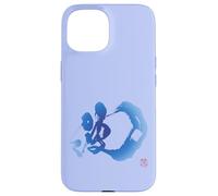 Il calligrafo Mika Okamoto Kanji 82 波 : onda Custodia per iPhone 15