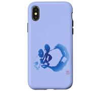 Il calligrafo Mika Okamoto Kanji 82 波 : onda Custodia per iPhone X/XS