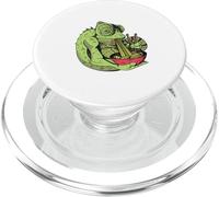 Il camaleonte mangia i ramen con le bacchette PopSockets PopGrip per MagSafe