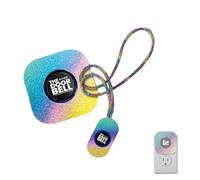 Il campanello Sparkly Rainbow Teacher's Remote, campanello per insegnanti, strumento di gestione della classe con cordino scintillante, 38 suonerie e 4 livelli di volume(1PCS)