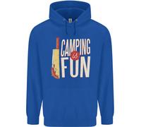 Il Campeggio È Divertente Divertente Ombra Halloween Felpa Per Bambini