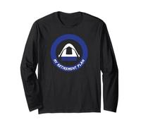 Il Campeggio è Il Mio Piano pensionistico Maglia a Manica