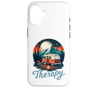 Il campeggio è la mia terapia Custodia per iPhone 16