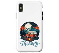 Il campeggio è la mia terapia Custodia per iPhone X/XS