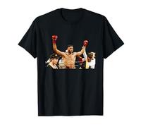 Il Campione di Boxe dei Pesi massimi di Lennox Lewis batte al Malcolm Maglietta