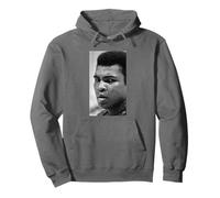 Il Campione di Boxe Muhammad Ali Si Allena per Joe Bugner Fight Felpa con Cappuccio