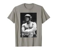 Il Campione di Boxe Muhammad Ali Si Allena per Leon Spinks Fight Maglietta